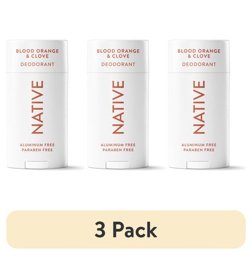 (3 Pack)  Blood Orange & Clove Deodorant, 2.65 Oz, Aluminum-Free