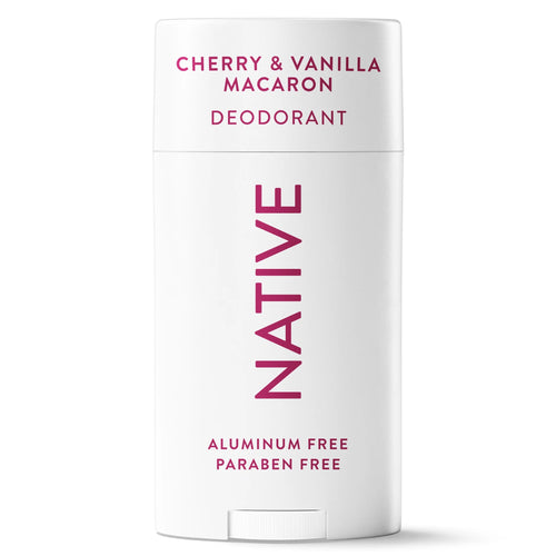 (3 Pack)  Deodorant, Aluminum Free, Cherry & Vanilla Macaron, Deodorant for Women and Men, 2.65 Oz