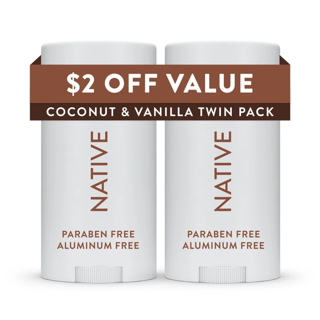 Coconut & Vanilla Twin Pack 2X 2.3 Oz